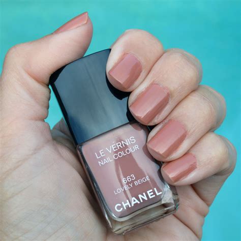 chanel ballerina nail polish discontinued|Chanel lovely beige nail polish.